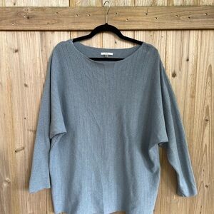 Vila Milano Gray Blue Women's Sweater Size XL